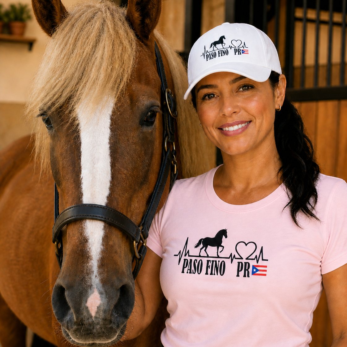 Puerto Rican Paso Fino Tee - My Heart Beats in Paso Fino Rhythm