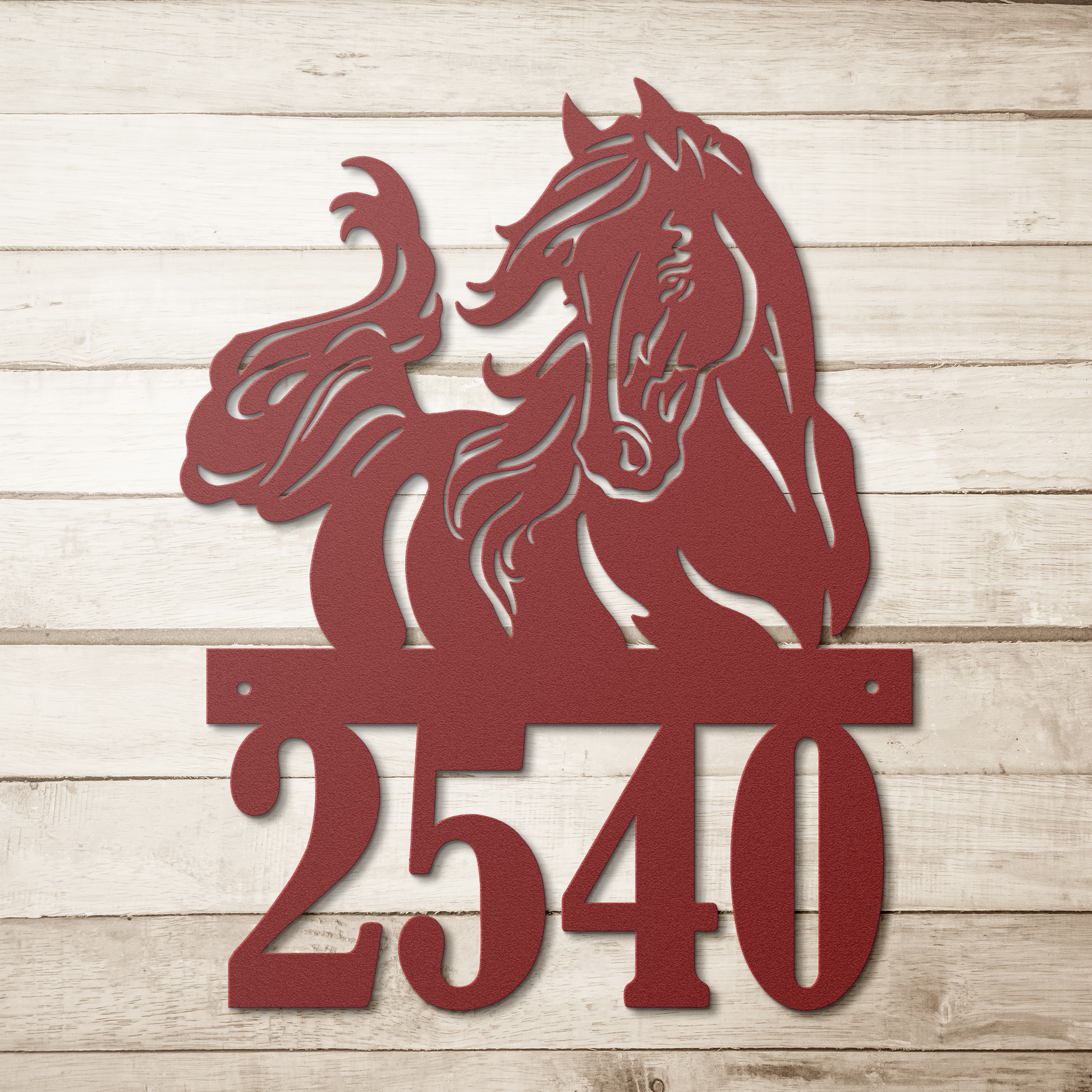 EQUESTRIAN__HOUSE_NUMBER_Red_Simple_Wood_BKGD_Mockup.png