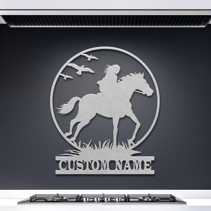 Riding Free with Personalized Name