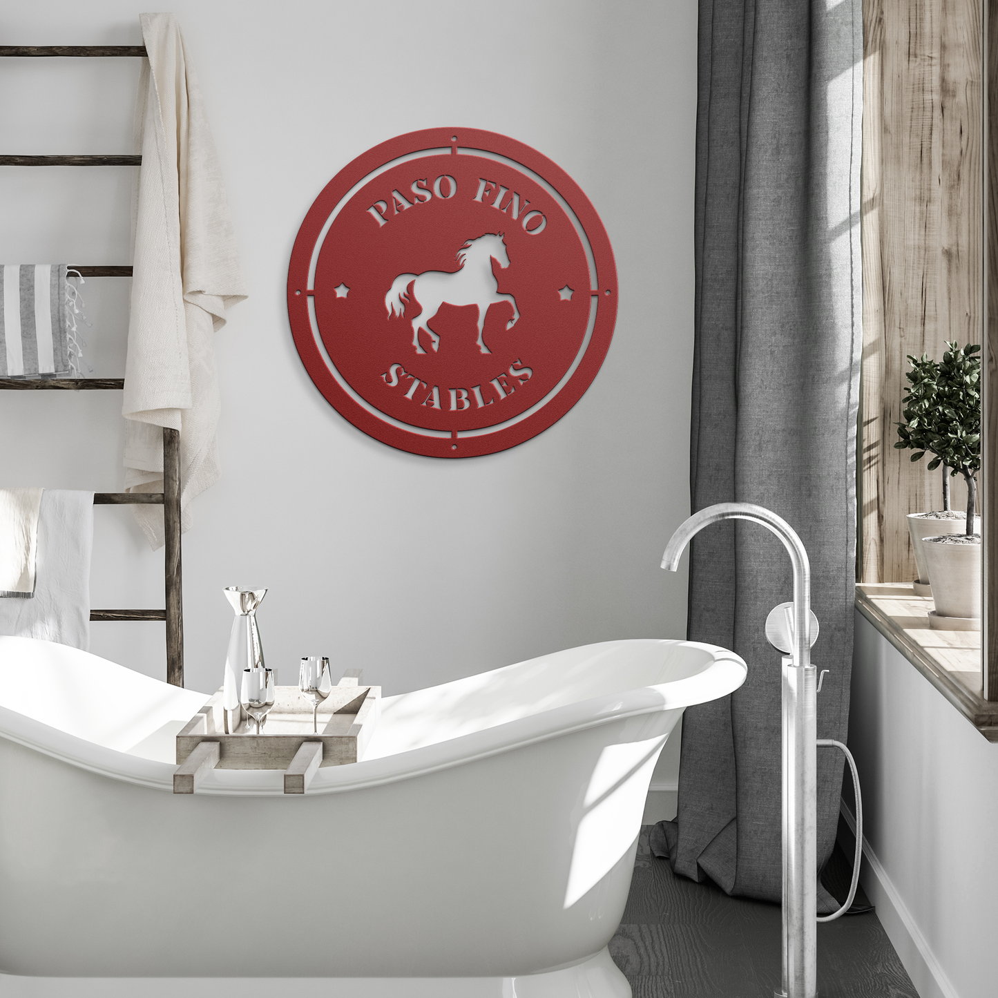 Timeless_Elegance_Horse_Circle_Sign___Red_Modern_Bathroom_Mockup.png