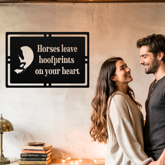 Horses leave Hoofprints on your Heart
