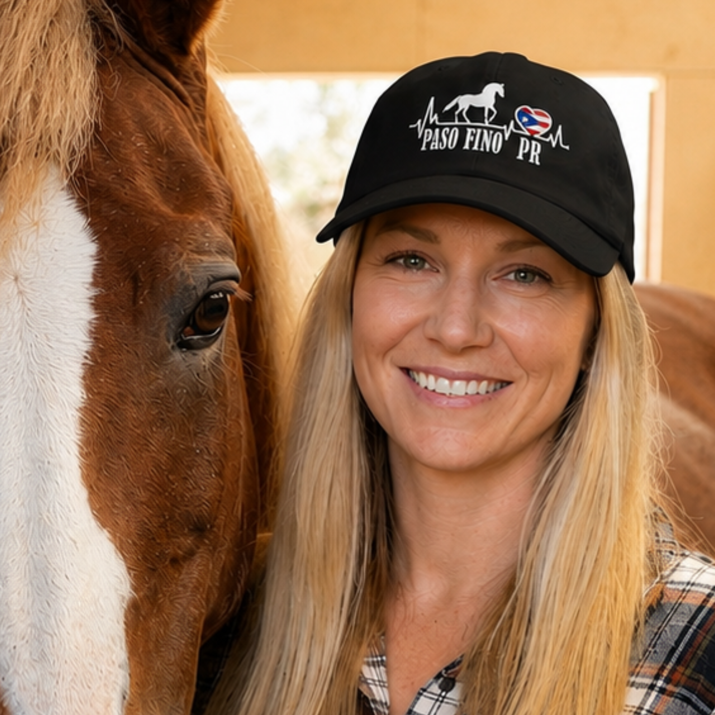 Paso Fino Horse Embroidered Cap – Puerto Rico Dad Hat
